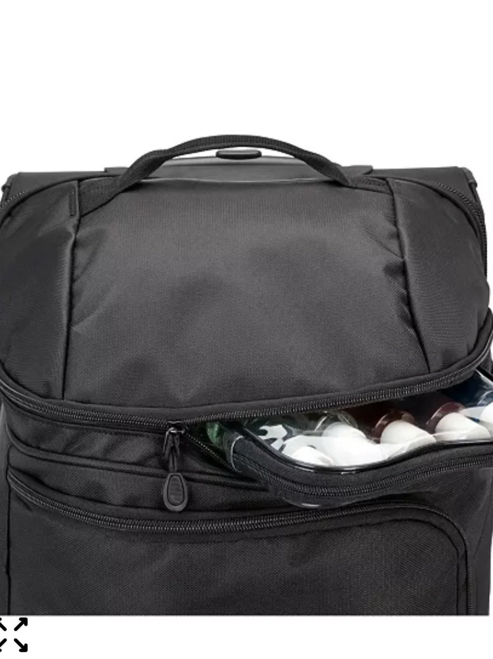 High Sierra Black Wheeled Duffel with Telescoping Handle, travel bag luggage 🔥🏖️